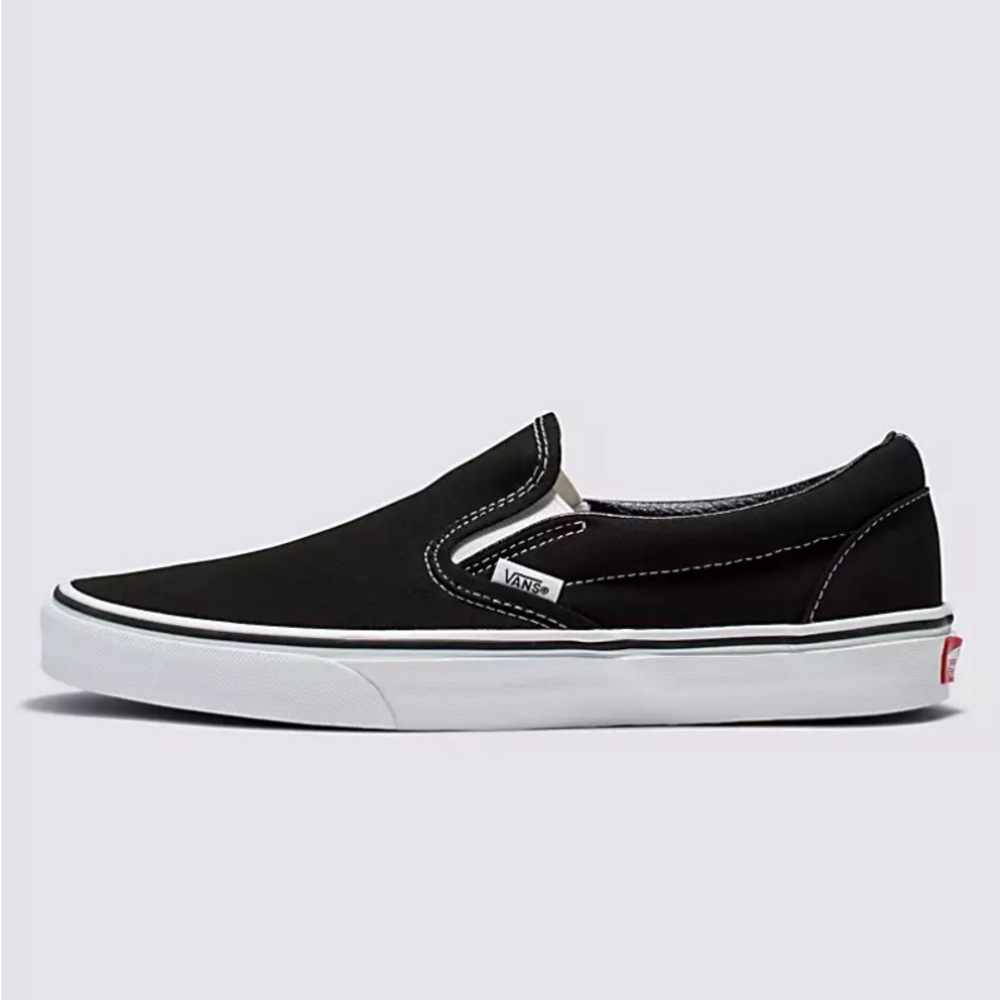 Black slip on vans